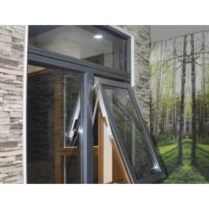 Buy cheap Fluorocarbon Spray Aluminum Top Hung Window With Custom Glass from wholesalers
