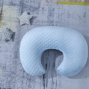 Minky Dots Nursing Feeding Pillow Machine Washable For Newborn Baby Support