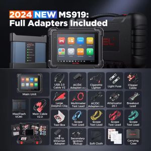 Buy cheap 2025 Autel Maxisys MS919 Diagnostic Scanner 5-in-1 VCMI, ECU Programming & Coding, Topology Module Mapping, Same as MS Ultra Upgraded of MS909 from wholesalers
