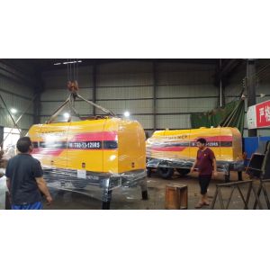 Buy cheap S Type Concrete Line Pump with 810m Max.Theoretical Horizontal Reach and 50m3/h Max.Theory Concrete Output product