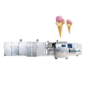 Buy cheap 1.5hp High Efficiency Wafer Cone Production Line With Durable Cast Iron Baking Plates from wholesalers