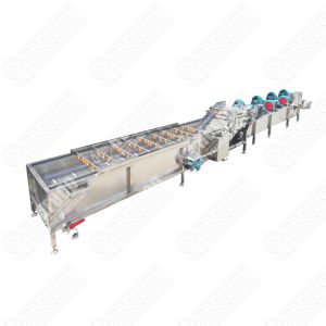 Buy cheap Bubble Cleaning Vegetable And Fruit Washing Machine Tomato Fruit Washer Machine from wholesalers