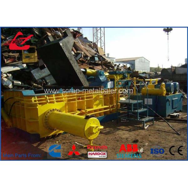 Heavy Duty Scrap Metal Baler Scrap Baling Press Machine For HMS Waste Car Bodies