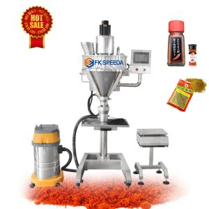 Buy cheap FK-FP1 Semi Auto Spice Baby Powder Washing Powder Screw Weighing Filling Machine from wholesalers