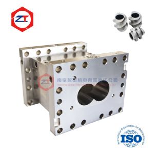 China Segment Barrel For Zsk plastic Co-Rotating Twin Screw Extruder With Alloy Linner Screw and barrel on sale