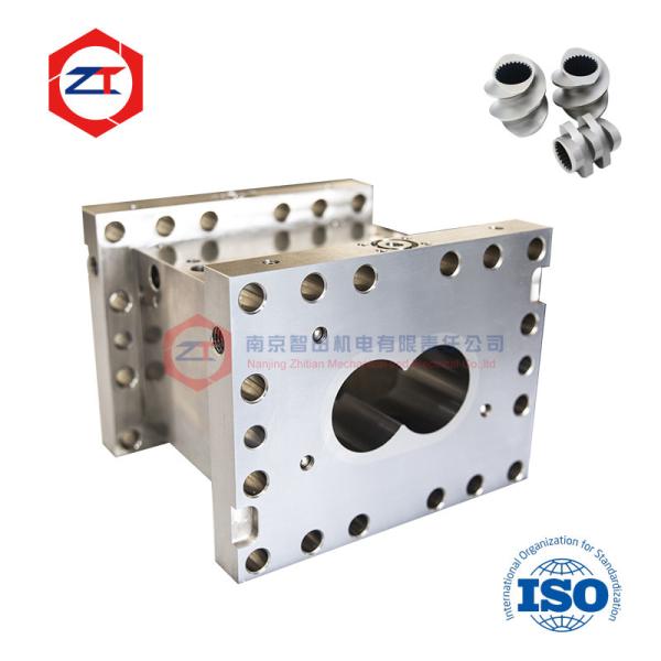 Buy cheap Segment Barrel For Zsk plastic Co-Rotating Twin Screw Extruder With Alloy Linner Screw and barrel from wholesalers