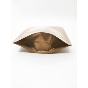 1kg Biodegradable Kraft Stand Up Pouch