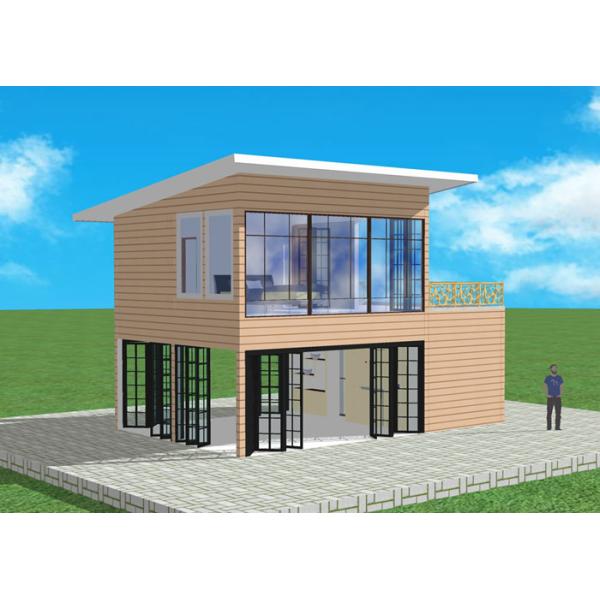Buy cheap Q355B Q235B Steel Structure Housing Windproof Lightweight Steel Frame Villa from wholesalers