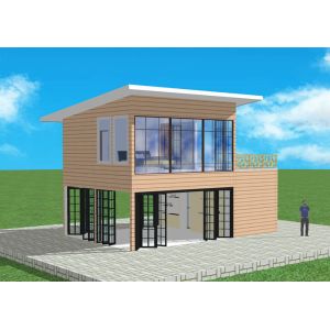 Buy cheap Q355B Q235B Steel Structure Housing Windproof Lightweight Steel Frame Villa from wholesalers