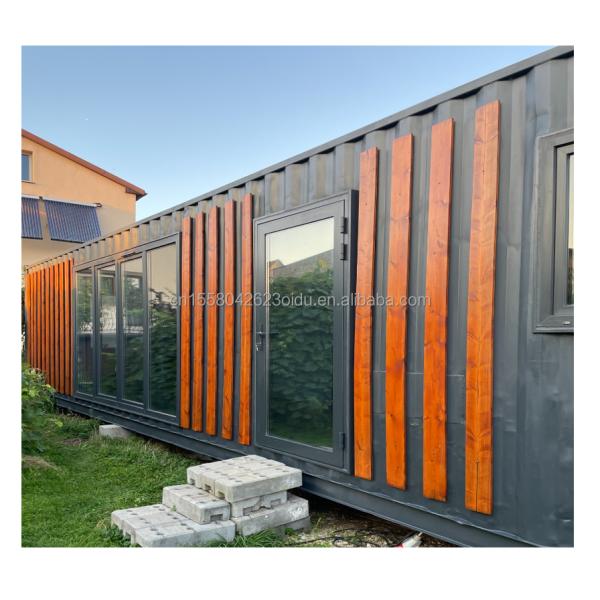 40ft Easy Installation Glass Door Prefabricated Living Container Room for Hotel Accommodation