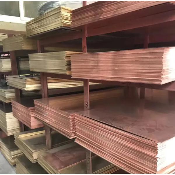 Buy cheap Cutting Length 1000mm-6000mm Copper Nickel Plate With HL Surface from wholesalers