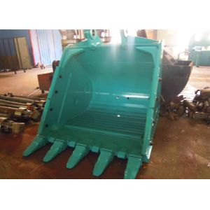 Durable 1.6 CBM Excavator Rock Bucket Kobelco SK350LC Excavator Mud Bucket