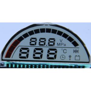 Buy cheap Customized Automobile Instrument BTN LCD Screen 7 Segment LCD Display from wholesalers