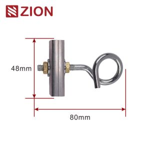 Buy cheap ZCALC-04 - Aluminum Hoop/Pole Bracket with Durable Optic Cable Clamp & Fixed Hook with Pigtail Hook from wholesalers