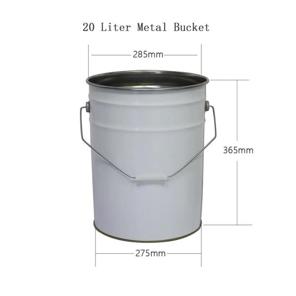 Buy cheap Customizable Eco Friendly Water Based Metal Paint Pail 1L-40L from wholesalers