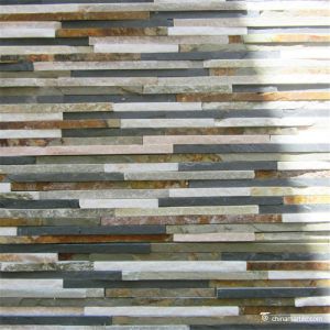 Buy cheap Quartzite Stone Veneer Multicolor Thin Slate Stone Veneer Panel from wholesalers