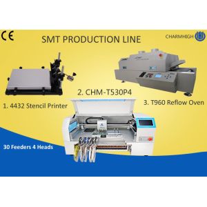 Buy cheap Manual SMT Production Line Solder Paste Stencil Printer , PCB Assembly Line Batch production from wholesalers