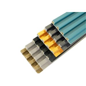 Buy cheap PVC Wall Panel Living Room WPC Panel for Home Decor Waterproof Wpc Wall Cladding Indoor Wall Panel  Fluted Siding Cladding Waterproof Garden Wpc Wall Panels from wholesalers