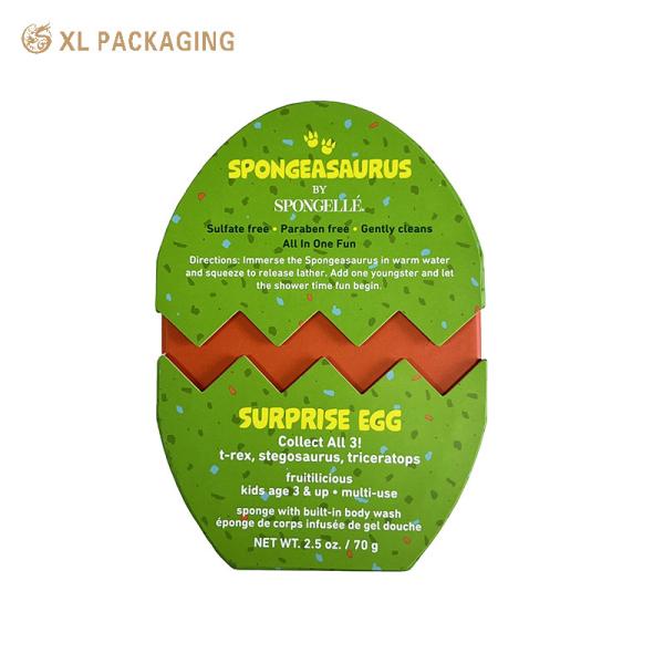 Quality XL Packaging Custom Custom Gift Box Packaging Factory Luxury Custom Rigid Egg Shaped Cardboard Box Matt Laminated For Cosmetic Chocolate Gift Packaging Sliding Out Design for sale