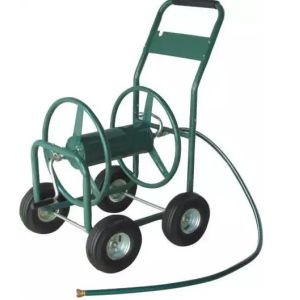 Buy cheap Customized Four-wheel Garden Hose Reel Cart for Expanding Hose Industrial Durability from wholesalers