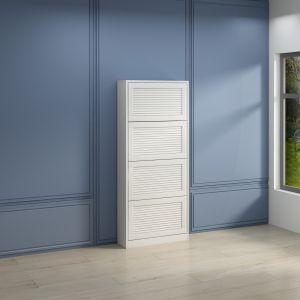 Buy cheap Grid shoe cabinet from wholesalers