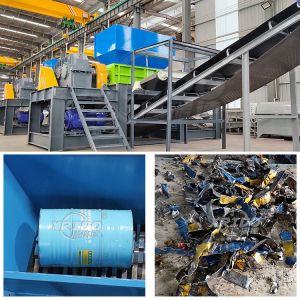 Buy cheap Waste Recycling Scrap Shredder Machine Double Shaft Scrap Iron Shredder from wholesalers