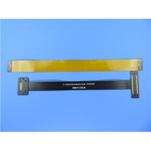FPC PCBA Fabrication Flex PCB Board With 3M Tape and Stainless Steel Stiffener