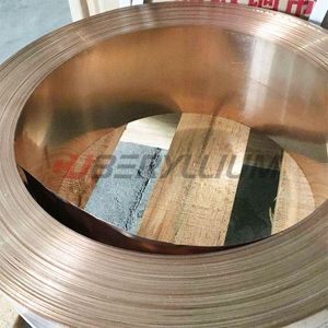 Buy cheap CDA174 UNSC17410 Beryllium Copper Material Alloy Strip from wholesalers