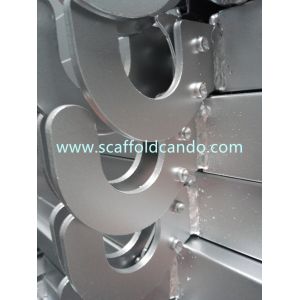 Buy cheap 210,240,250,300,420,480,500 width scaffolding steel plank with hooks, catwalk with 0.9M-2.4M for frame and ringlock from wholesalers