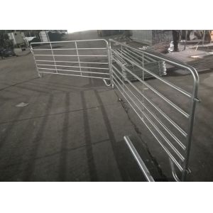 Buy cheap OEM Pre - Galvanized Cattle Yard Fence Panels , Metal Farm Fence Panels from wholesalers