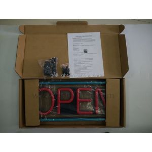 Buy cheap Superbrightness Rectangle LED Open Sign for Easy and Fashionable Design from wholesalers