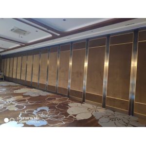 American Wooden Movable Partition System / Operable Soundproof Partition Wall