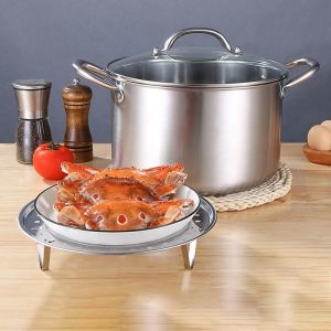 Buy cheap Multi-function Silver Kitchen Cookware Cooking Pot Induction Stock Pot Stainless Steel Soup Pot With SS Handle from wholesalers