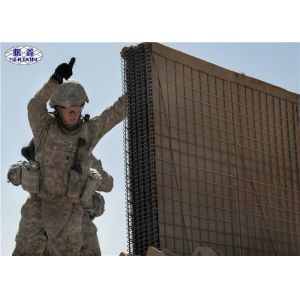 Buy cheap Welded Defensive Barrier Wall Against Explosions Strong Durable Feature from wholesalers