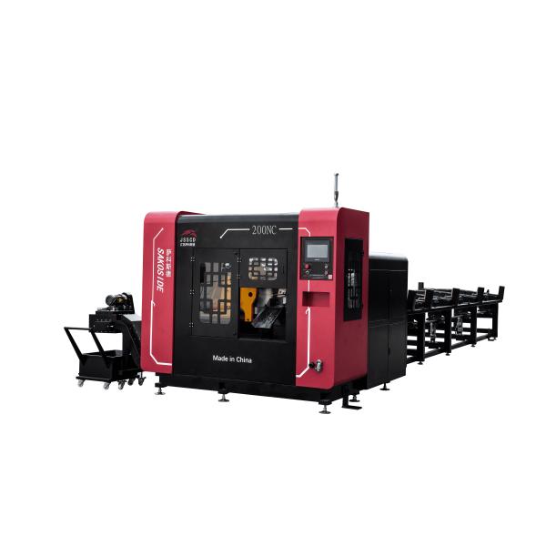 Quality Automated Multifunction Circular Saw 22KW  High Speed Horizontal Push for sale