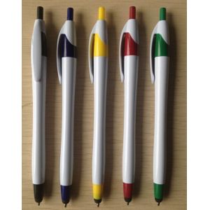 Buy cheap Plastic ball pen with touch pen from wholesalers