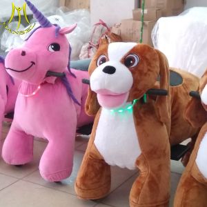 Hansel lower price China animal scooters for sale toys plush motorized animals