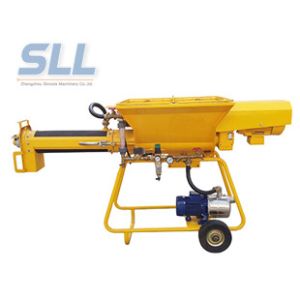 High Efficiency Mortar Spraying Machine / Spraying And Plastering Machines