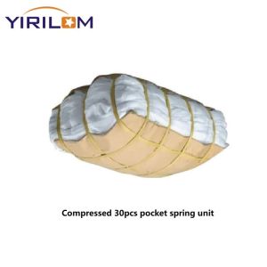 Roll Packed Pocket Coil Spring For Use In Mattress Pocket Spring Unit