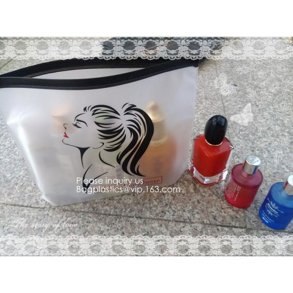 Buy cheap Matte Frosted Slider Zipper Bag Packing Storage Pouches Resealable clothing / cosmetics / Travel suits / promotional pa from wholesalers