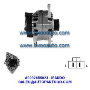 Buy cheap A0002655023 AB190147 - MANDO Alternator 12V 90A Alternadores from wholesalers