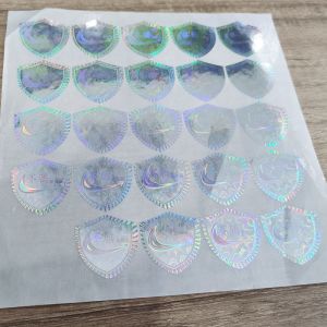 Buy cheap Polarized Custom Laser Stickers Adhesive QR Code Printer Sticker ROHS from wholesalers