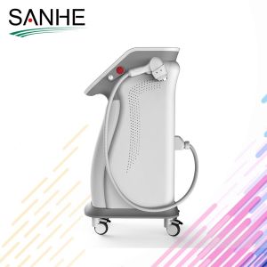 Extra Cooling Head Portable Laser Hair Removal Machines Simultaneous Contact