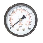 Buy cheap 63MM 160 Psi Bourdon Tube Manometer 1/4 BSPT Dial Pressure Gauge from wholesalers