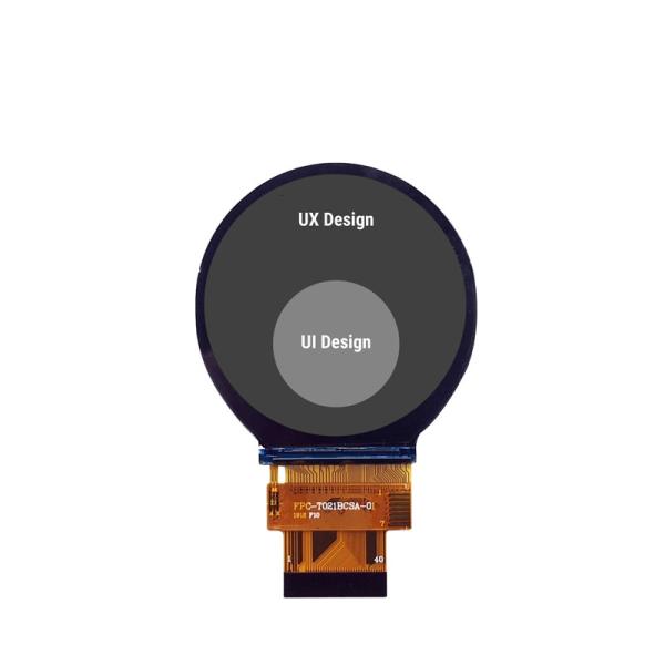 China 2.1 Inch Round TFT Display 480x480 250cd/M2 40 PINS 18bit RGB Interface on sale China 2.1 Inch Round TFT Display 480x480 250cd/M2 40 PINS 18bit RGB Interface on sale