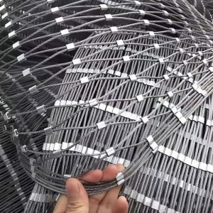 Buy cheap Wire Rope Steel Animal Enclosure Mesh from wholesalers