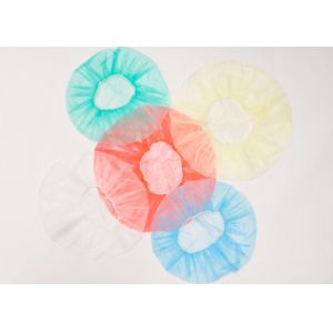 Buy cheap Single Elastic Breathable Round Non Woven Bouffant Cap from wholesalers