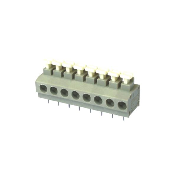Quality 2.54 5.0 Pitch Screw Terminal Block Connector / Spring Terminal Blocks for sale