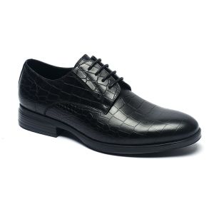 Buy cheap Durable Breathable Autumn Black Leather Dress Shoes product