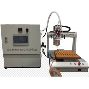 Buy cheap Semi-Automatic Epoxy Resin Gluing Machine for Small Desktop from wholesalers